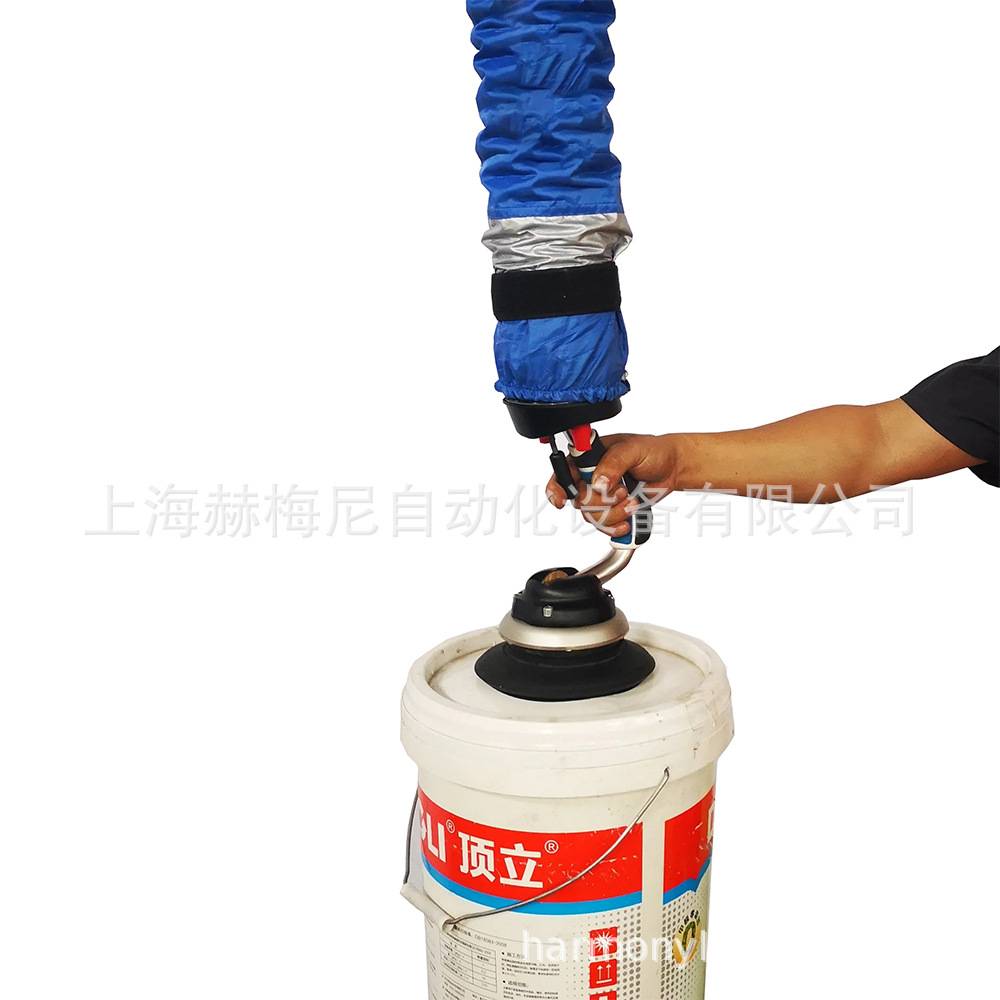 真空气管式吸吊机纸箱编制袋卷料木板搬运码垛上料机移动吸盘吊具