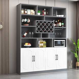 一酒柜靠边墙客厅家用红酒储物子柜现代简约酒柜餐JXI柜体玄关柜