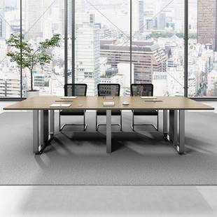 会议桌简约现代大长UOC型条桌子商桌用商务洽谈长方形会桌椅组议