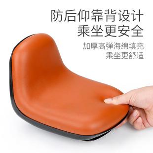 自行车儿T童座椅置山地宝宝儿童折路叠带前小孩带车娃公车单车坐