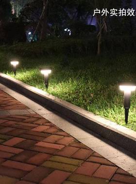 户外防阳能草水太坪灯亚克力BY-P1801插地灯区花园别墅农庄压铸铝