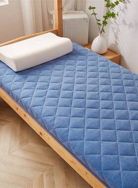 新床款学生XNH宿舍垫垫上下铺床垫全棉织色棉花加厚床学生床垫