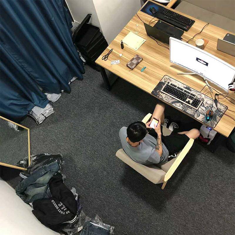 公室地毯商用大面积卧水泥地毛办坯台球宾厅全满铺室馆会SHK议直