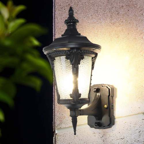 太阳能庭院灯户外壁欧式大复MY-B-300古别墅口阳台外墙灯院子露门