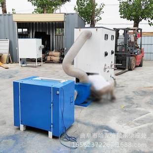 沙发坐妇海绵填充机PP棉短纤维冲棉开松机孕U型枕定型ZX-100枕棉