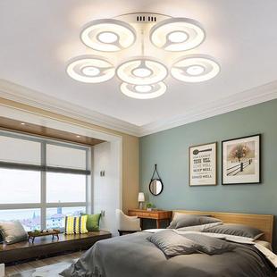 创意亚克力灯酒大现代店简 014顶灯欧式 新款 圆中圆卧音室客厅吸YF