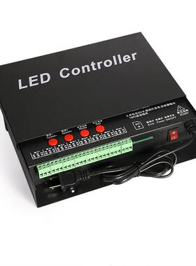 T-800ACC幻0彩灯带可编程制8路器跑马流水智能防雨点光源T-8000AC