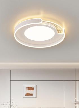 客厅吸灯现代家居长形大厅主灯519创意个D性卧室方书顶房LE吸顶新