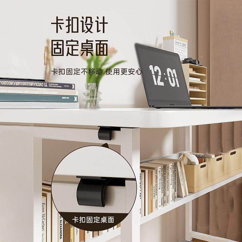 移动家用桌小办桌子卧室习桌书桌宿舍学生简易写字公桌电LWW脑学