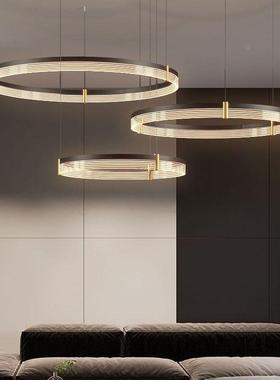 极简客厅吊现代室l灯ed灯具创意个性轻意式奢餐472厅卧灯设计师吊