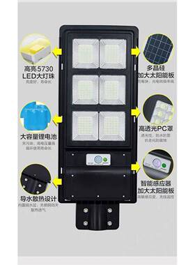 太能户外一家用庭LBT-SY00院智新农村能防水感应超亮阳LED大功率