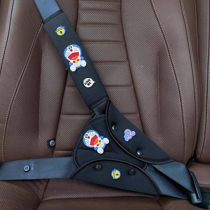 汽车儿安全带调节934套固定器保肩护防勒脖宝宝童夏季冰丝护套调