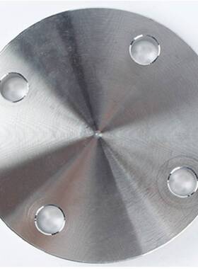 316L不锈钢法兰盲板DN15-900化工管道盖板PN10堵板非标带负差闷板