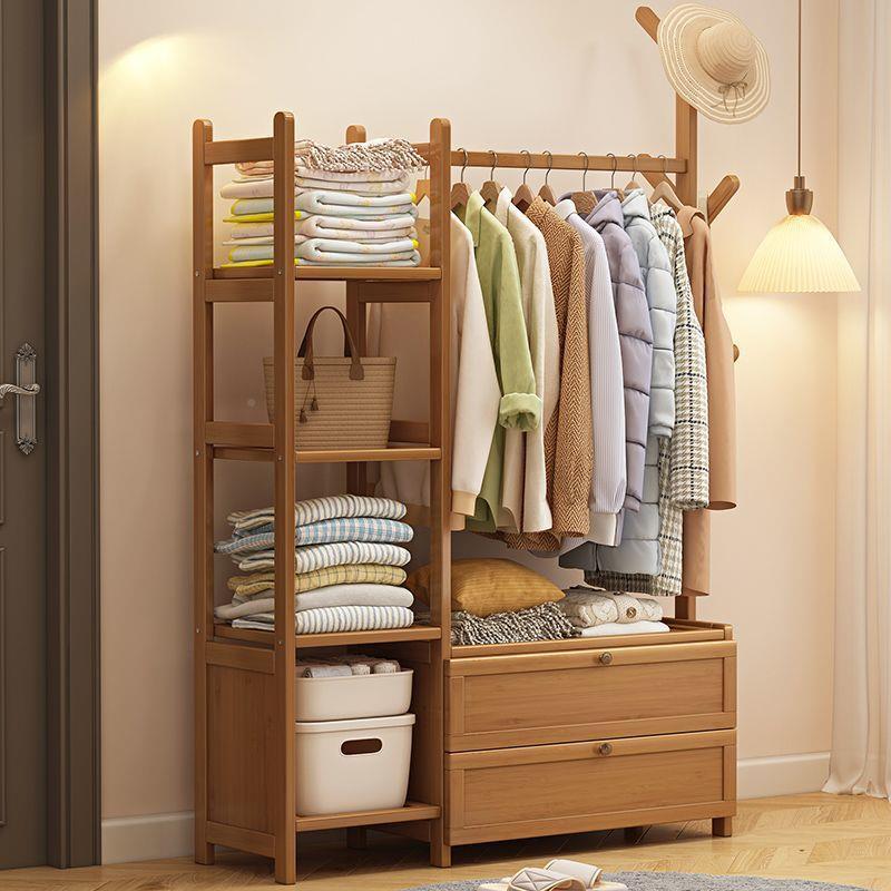 yhu衣多帽架落服地式功能COT置物架衣房间进门卧室家用简立易组装