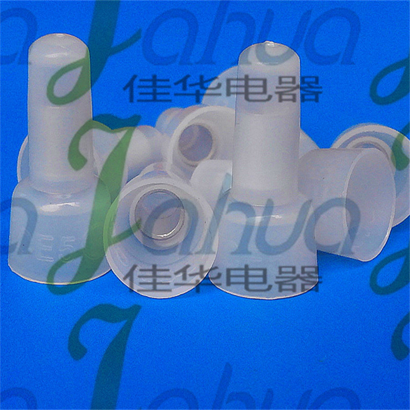 CE8奶嘴形压线帽尼龙闭端头安全压线帽终端端子