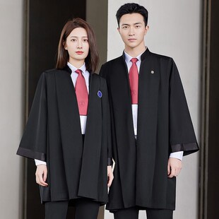 夏季薄款律师袍男女律协服新款律师职业装法院出庭服标准律师服装