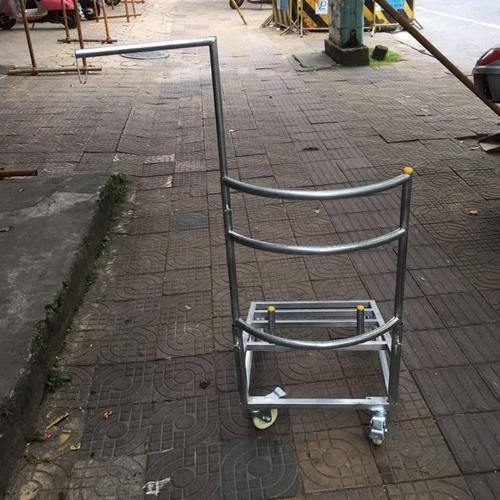 醒狮锣鼓鼓 16架锣鼓架舞狮车圆形架车架大鼓车鼓鼓  鼓18寸架