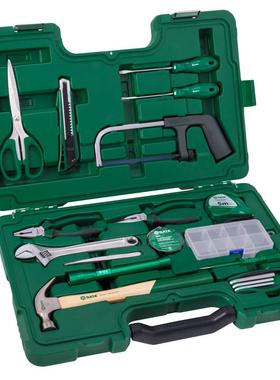 装0682008工具工组套家用物修业电基本维工具套组合15件套