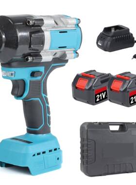 大扭力电动扳手锂电充扳电手冲击汽车PON套修脚手架工木工筒风子