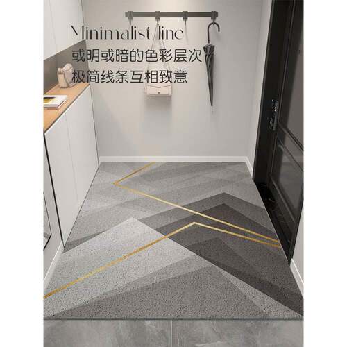 地垫户F77MSJ96门垫进丝门玄关圈耐脏脚入垫2门025新款垫子大门口