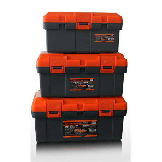 钢家盾0S4480240415寸17寸19塑料工具箱收纳箱寸电工箱用工具箱