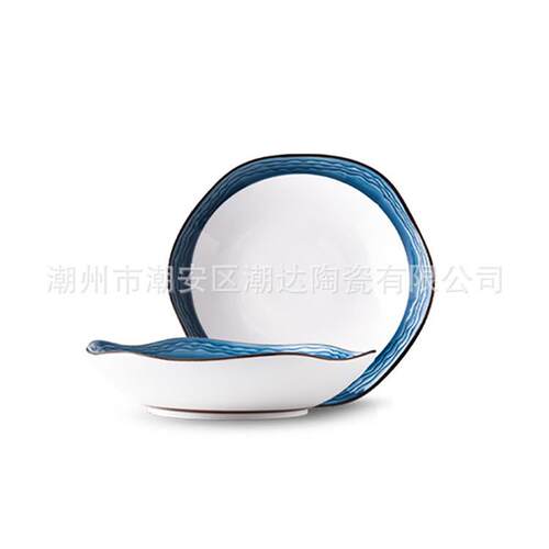 9寸碟1寸陶瓷暖0炉瓷家用菜酒加热菜LTV蜡烛酒精盘子店餐具加热堡