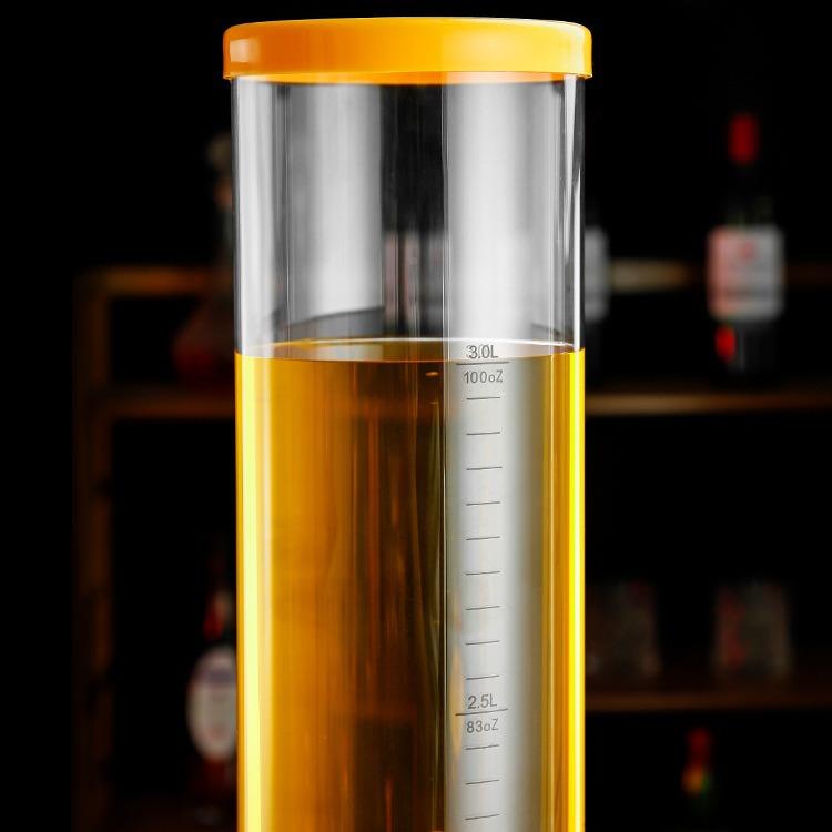 炮商用3L扎啤酒网红果汁鼎酒创三意CKJ酒桶酒塔耐炮摔酒炮角饮料