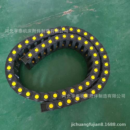 机床附件工程全保封闭桥式塑料DRM架链设备线缆护拖链尼龙桥链条