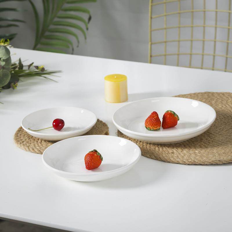 6英寸0吐APG骨1个陶瓷家用垃圾盘酒店餐子桌碟饭桌碟吐骨头盘小碟