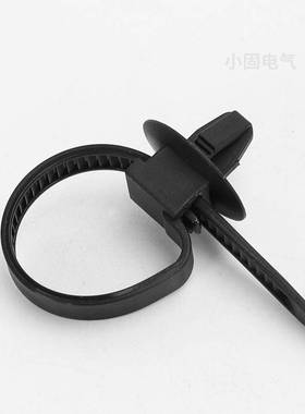 汽车蘑菇头插销式扎带5.5*100mm X109 500条/包螺旋杉树型固定卡