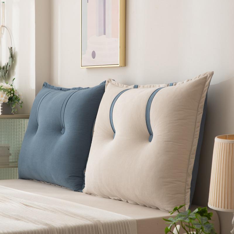 网红床头靠垫软背客厅沙发靠垫超大靠jsYbbHrc靠枕抱枕床上靠枕可