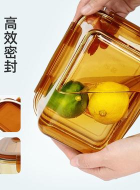 上班微族炉加热玻璃鲜饭盒冰箱收纳大容量密封保盒10433波件餐具