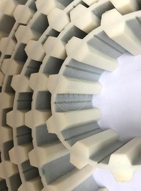 PUT20聚氨酯同步带无缝双面齿T20X14MS14TMHA15齿加布同步带