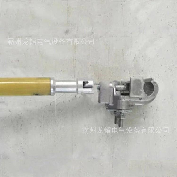 10KV电作业绝0缘操作棒灯TAI火卡头操作杆ZF1052引5耐高线锁线带