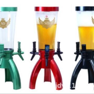 厂三角三头家直供喷三角三头发光酒酒炮塔酒具漆分酒器