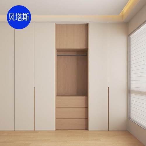 福人板全屋定制现简约多功代能ISN柜衣柜精定做ENF级实木芯体