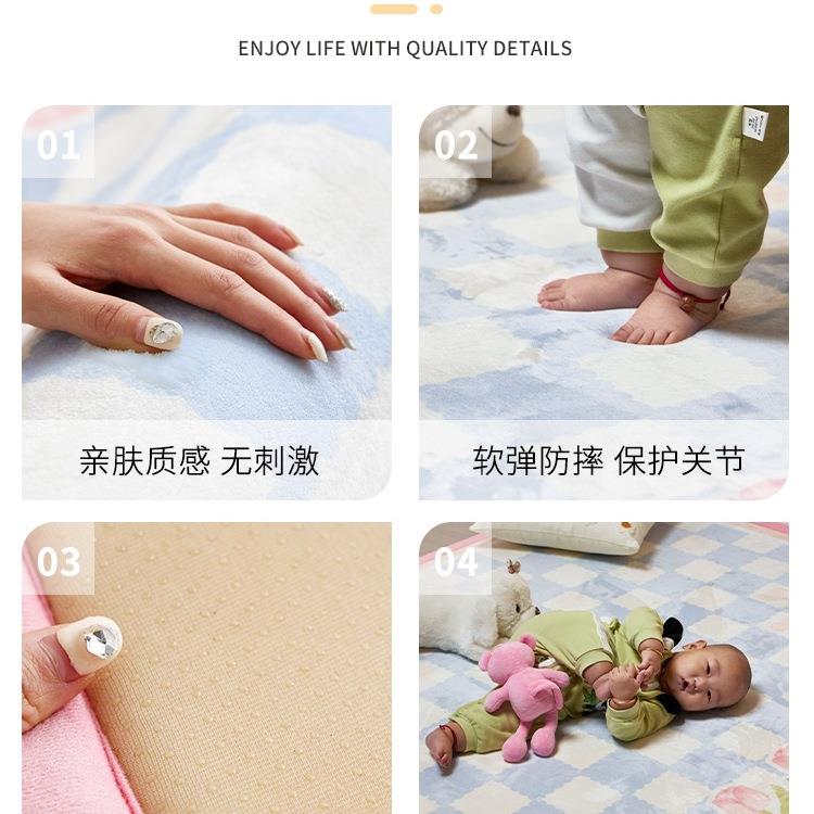 飘窗童垫儿厚卧室窗台垫房间卡通加阳台垫休闲区海绵垫床地边地毯