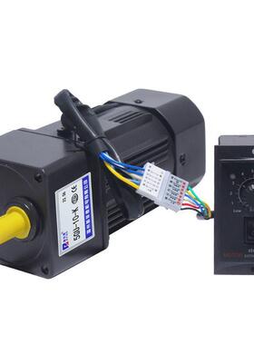 60W调速减速电机55R60GN-6R0GN-F交流可逆铜圈大功C率马达220线V