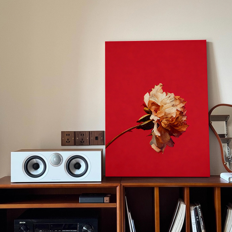 法式轻奢高级感客厅装饰画餐厅挂画中古风入户玄关柜摆画艺术壁画