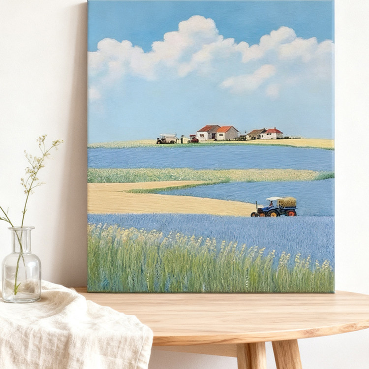 多巴胺乡村田园风景沙发背景墙客厅装饰画床头玄关入户门卧室挂画,家居饰品,现代装饰画,淘宝优惠券,粉丝福利购,淘宝优惠卷