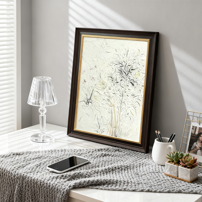 法式轻奢高级感客厅装饰画餐厅挂