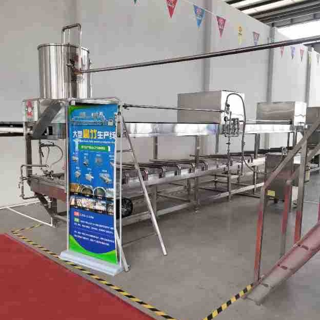 工厂用豆腐整套机械全自动 豆制品生产机器 大型豆腐生产线设备