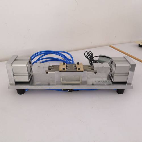 厂家供应变压器磁环拉剪成型电容剪角机电子元件双气缸剪脚机