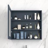 铝浴室镜柜289墙式 洗手间智挂能镜箱架厕所卫生间置镜子带物梳妆