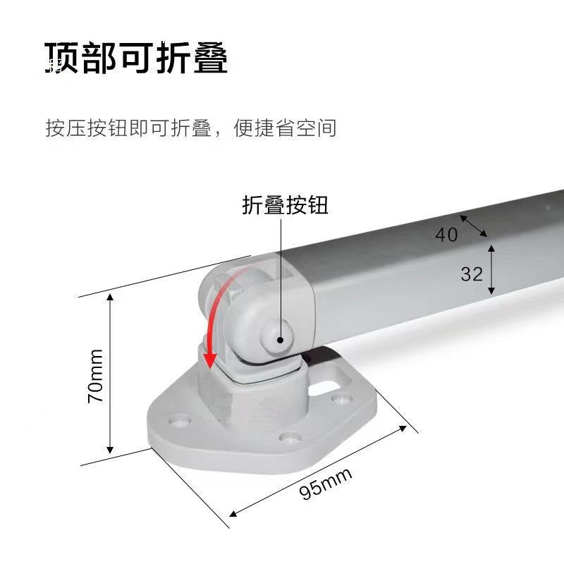 房拆车桌腿游艇装用品可卸式伸缩腿顶桌无部可改折叠桌腿升降可调