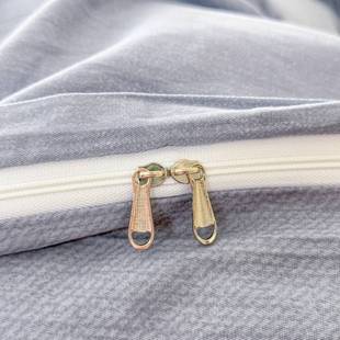 小清新卡通斜纹全棉单被套纯棉喷气印花单被罩床上用品南通市家纺