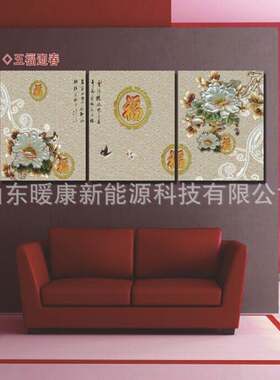 暖康直供现货壁画电暖器取暖器壁挂立式节能移动电暖器 碳晶墙暖