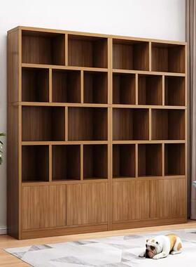 ?实木酒ECI柜客厅靠墙商用展示柜2025新层款用多置物家架架落地书