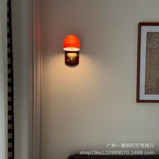 中377古intage美德卧室床头壁灯美式复古v入户卫生间阳拉台玄墙关