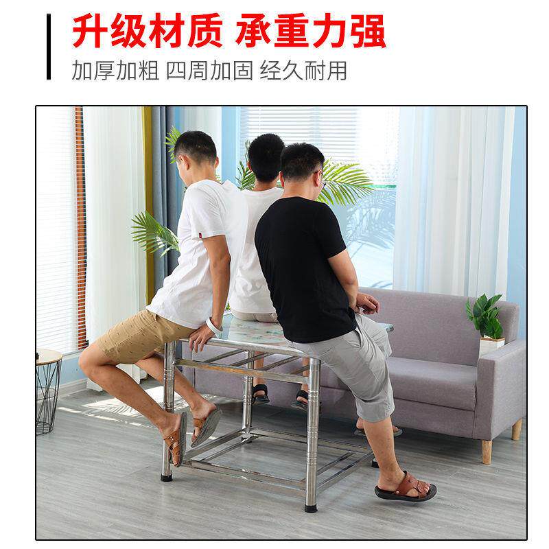 架双不锈钢烤火子家用正桌方形烤火取暖桌吃饭层折叠桌见详情家用